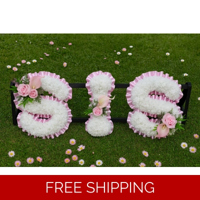 Beautiful SIS Tribute with Rose and Calla Details